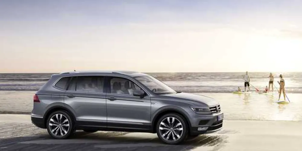 Imagem ilustrativa da imagem Volkswagen Tiguan tem espaço para até sete pessoas