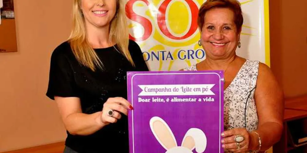 Imagem ilustrativa da imagem SOS e SMAS lançam Campanha do Leite em Pó em PG
