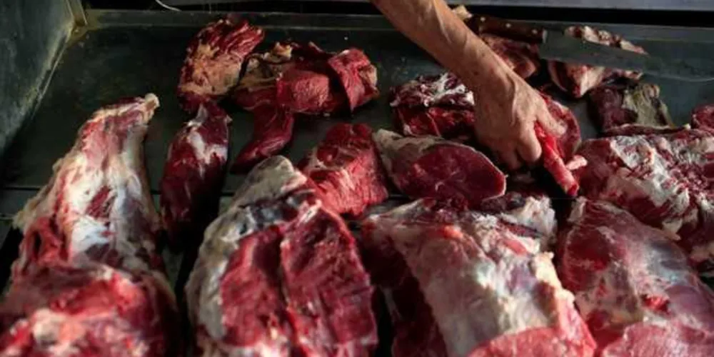 Imagem ilustrativa da imagem Exportações de carne caem 19% após operação
