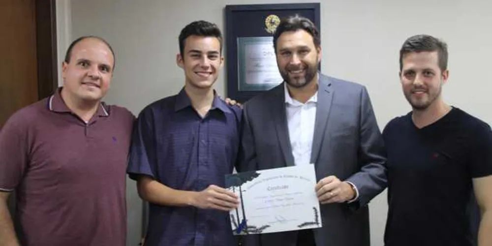 Projeto Jovem Deputado inicia visitas à Assembleia /Foto: Assessoria de Imprensa