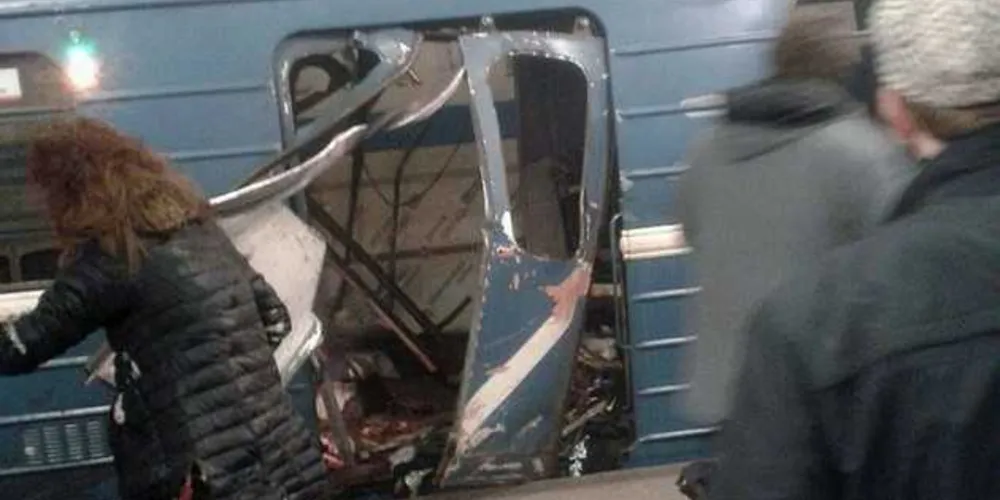 Imagem ilustrativa da imagem Explosão deixa mortos em estação de metrô na Rússia