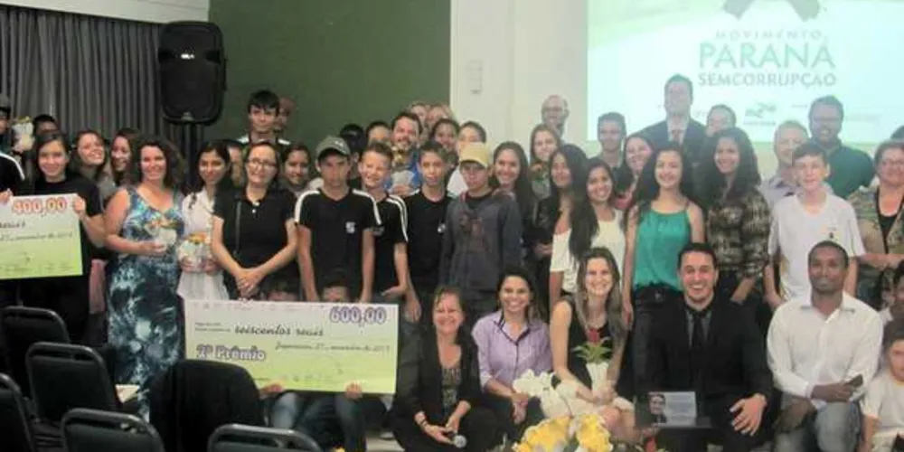 Jaguariaíva apresenta resultados de projeto de cidadania nas escolas/ Foto: Instituto Gente Valente