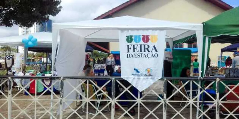 Imagem ilustrativa da imagem Feira da Estação inicia atividades em novo espaço