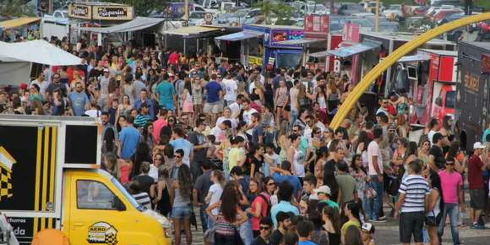 Festivais de food trucks se tornaram sucesso na cidade