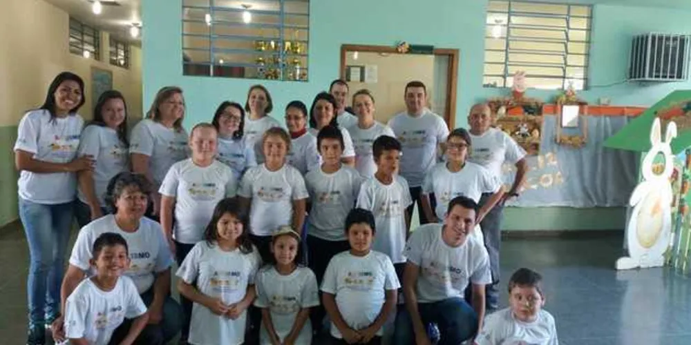 Integração sobre o autismo é desenvolvido em Imbituva/ Foto: Divulgação 