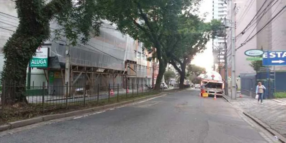 Suspeito foi encaminhado ao Hospital Evangélico, sem risco