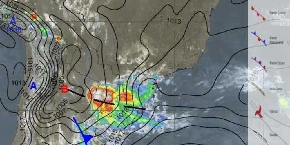 Imagem ilustrativa da imagem Semana começa com chuva nos Campos Gerais