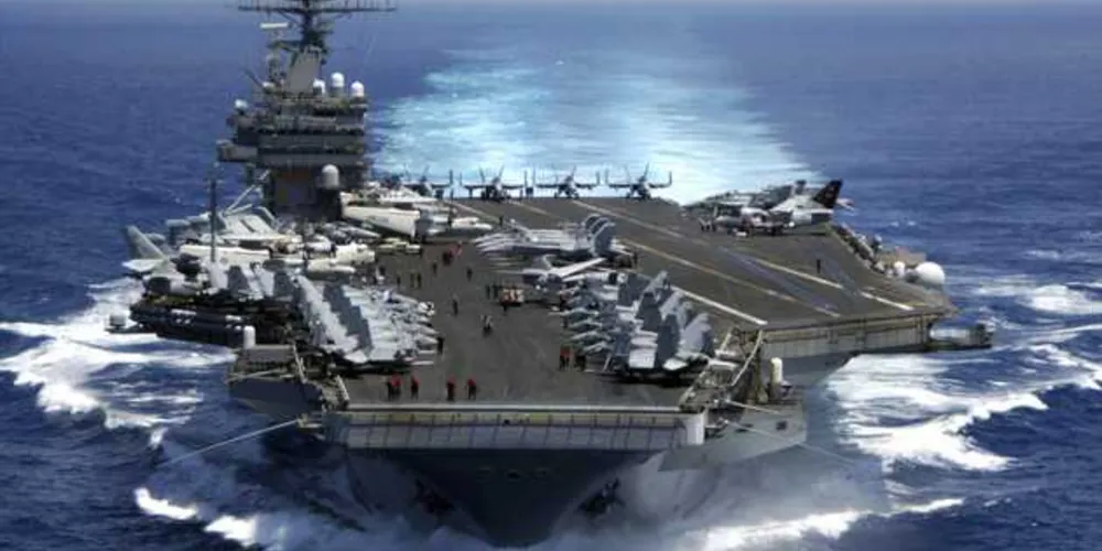 Imagem ilustrativa da imagem EUA manda porta-aviões para perto da Coreia do Norte