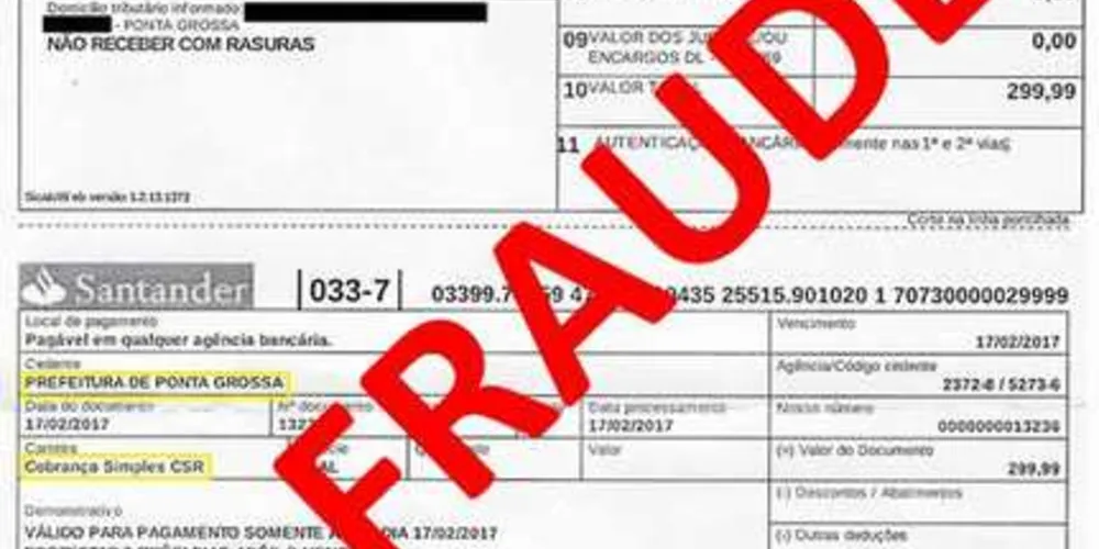 Imagem ilustrativa da imagem Acipg alerta empresários sobre fraude de boleto falso