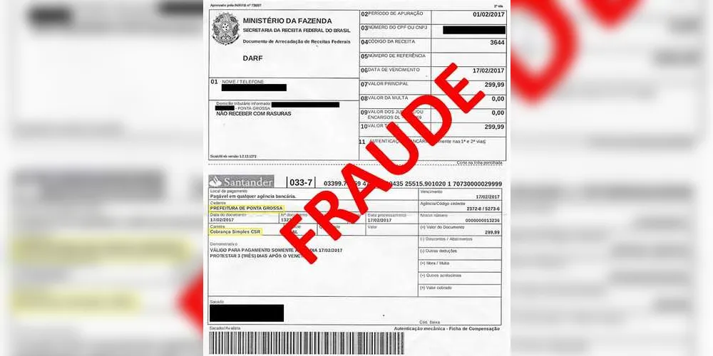 Imagem ilustrativa da imagem Acipg alerta empresários sobre fraude de boleto falso