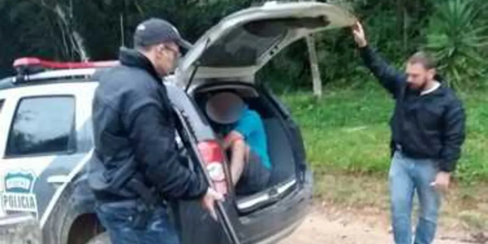 Homem que abriu fogo em bar no Socavão é preso pela Polícia Civil/ Foto: Gazeta Popular