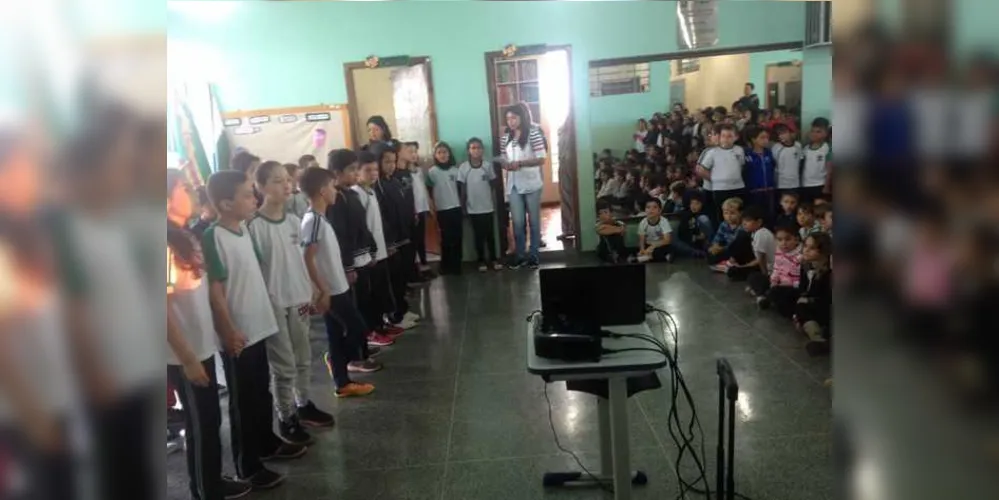 Imagem ilustrativa da imagem Escola de Imbituva apresenta combate ao bullying