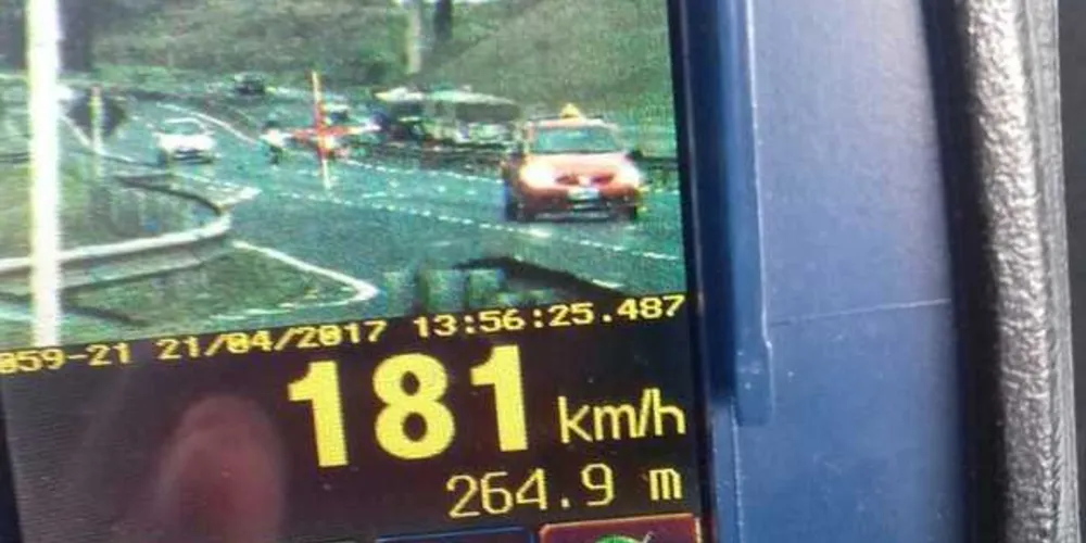Imagem ilustrativa da imagem PRF flagra motos a 181 km/h em Ponta Grossa