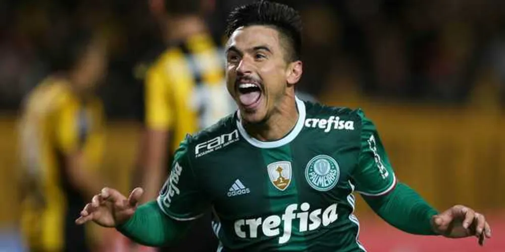 Jogando em casa, time uruguaio abriu 2 a 0, mas paulistas foram atrás do placar e viraram para 3 a 2 | Cesar Greco/Ag Palmeiras/Divulgação