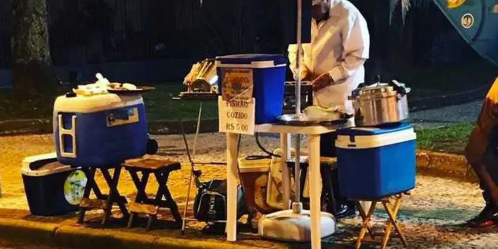 Imagem ilustrativa da imagem Ambulante inova e aproveita onda de frio em PG