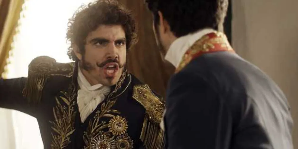 Imagem ilustrativa da imagem Novo Mundo: Thomas, Sebastião e Avilez confabulam contra Dom Pedro