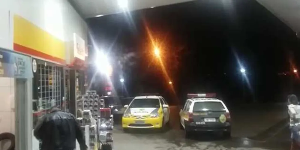 Bandidos roubaram posto na Avenida Monteiro Lobato na noite desta quinta-feira | aRede/COP