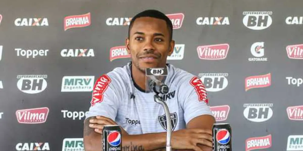 O atacante Robinho espera ser decisivo no clássico para ajudar o Galo a erguer o seu 44º título estadual | Site Oficial Atlético-MG