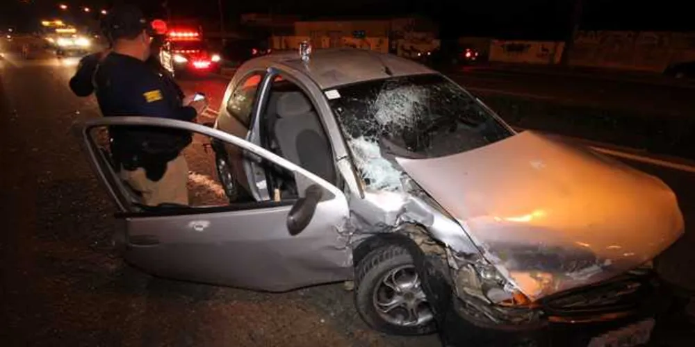 Apesar do estrago nos veículos, apenas um dos motoristas precisou de atendimento médico com lesões moderadas | Cristiano Barbosa