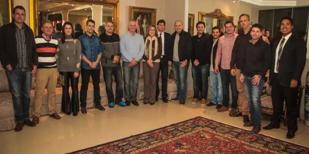 Diretoria e Praticantes de Squash do Clube Ponta Lagoa