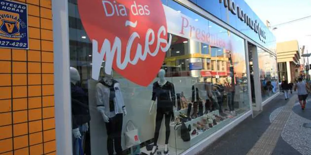 Imagem ilustrativa da imagem Comércio  de PG está otimista nas vendas para o Dia das Mães