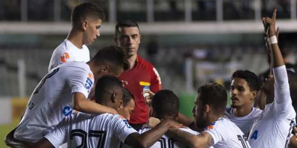 Mesmo com vantagem, time paulista foi pra cima e venceu o Paysandu fora de casa por 3 a 1 | Arquivo/SantosFC
