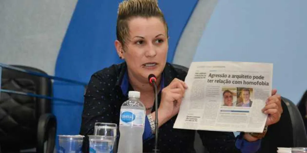 Vereadora lembrou da agressão contra o arquiteto que teria tido motivação homofóbica