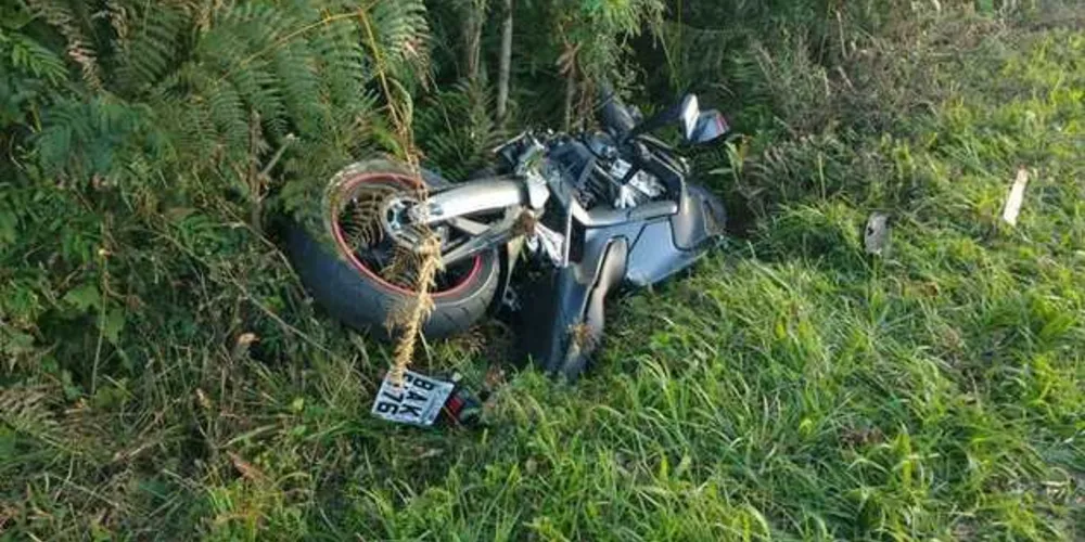 Motociclista bateu na traseira de caminhão em Prudentópolis e não resistiu aos ferimentos | Divulgação/Rádio Najuá