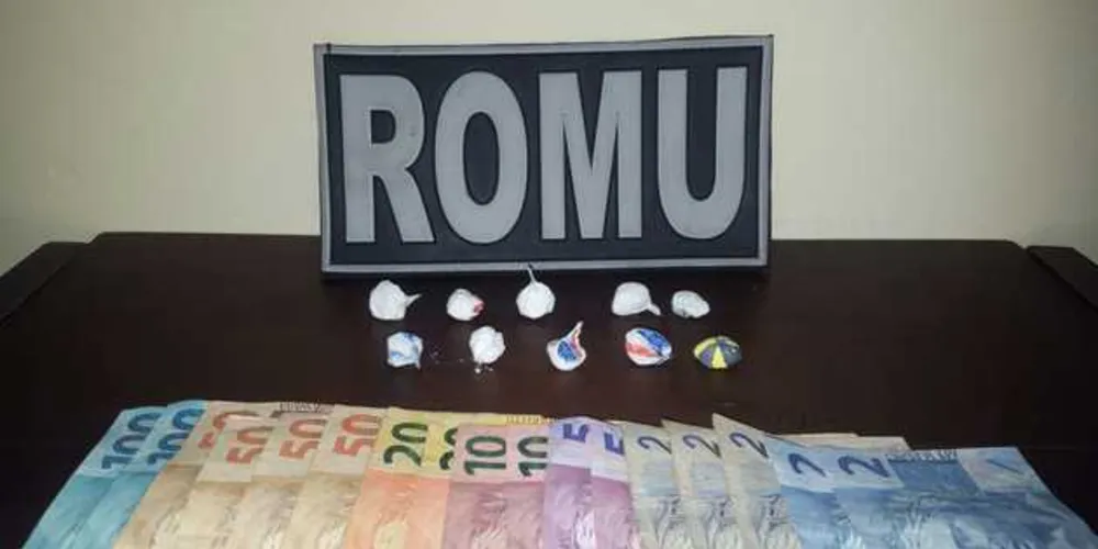 Rapaz foi preso com dez buchas de cocaína e R$ 480 em dinheiro | aRede/COP