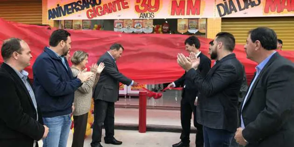 Imagem ilustrativa da imagem Lojas MM inaugura nova loja em Piraí do Sul