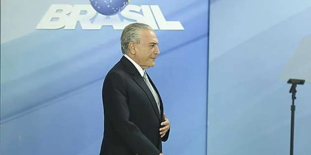 Temer e Batista conversam sobre o cenário político, os avanços na economia e também citam a situação do ex-deputado Eduardo Cunha