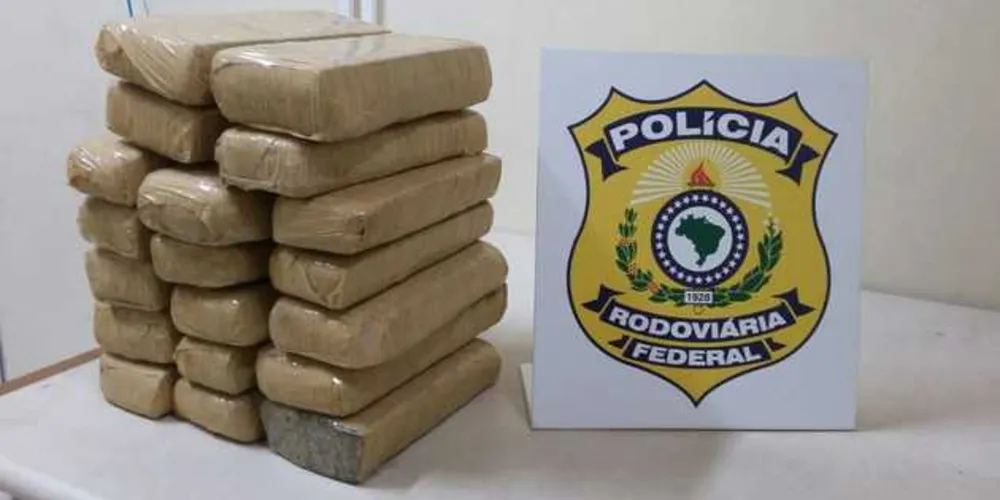 Imagem ilustrativa da imagem Adolescente é detida com 10 kg de maconha em PG