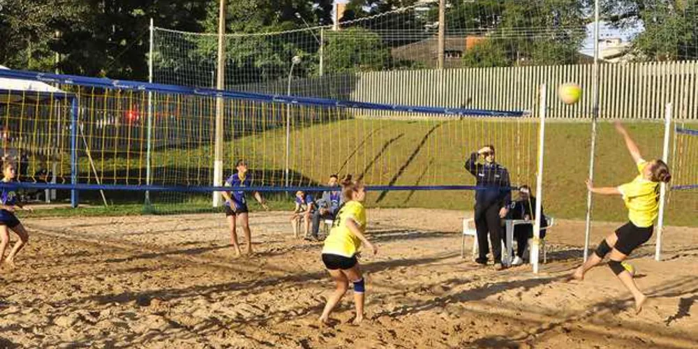 As partidas do vôlei de praia estão acontecendo no SESC do Jardim América | Divulgação