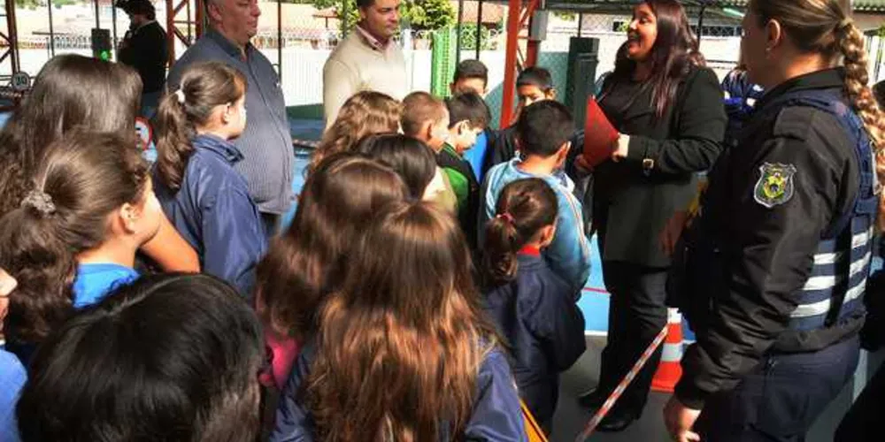 Imagem ilustrativa da imagem PG inicia atividades do 'Escolinha de Trânsito'