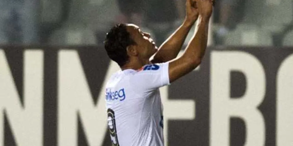 Ricardo Oliveira fez um dos gols da vitória do Santos sobre o Sporting Cristal | Ivan Storti/Santos FC
