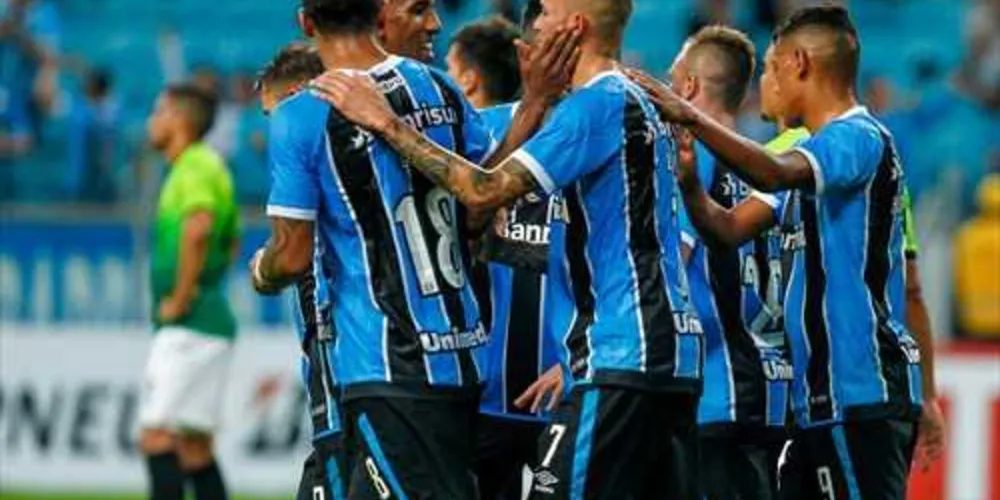 Na última rodada, Grêmio venceu o Zamora por 4 a 0 e garantiu 3ª melhor campanha | Lucas Uebel/Divulgação Grêmio