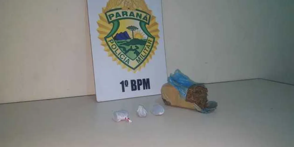 Além de ser flagrado com mais de 200 gramas de maconha, suspeito ainda tinha em aberto um mandado de prisão | aRede/COP