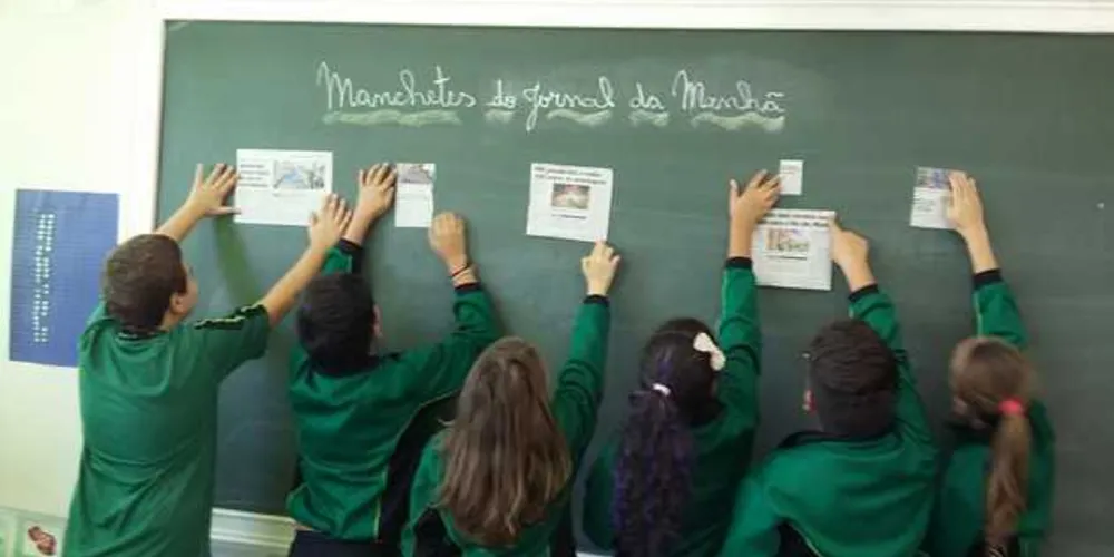 Alunos exploraram manchetes do JM