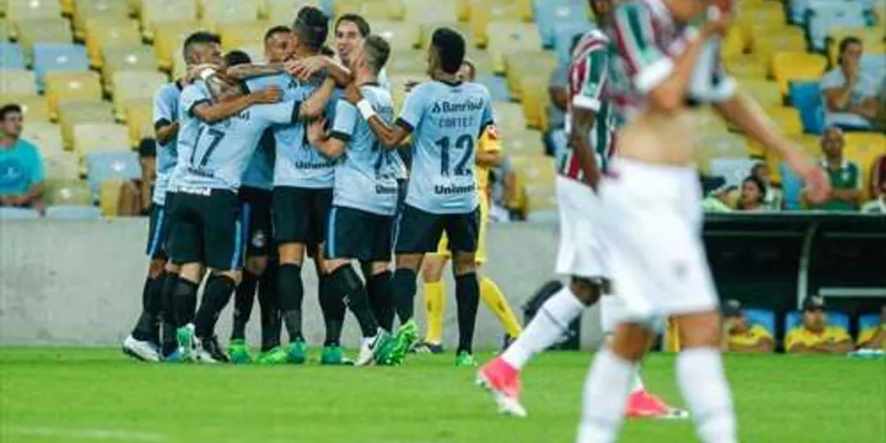 Após bater o Fluminense na Arena por 3 a 1, o Tricolor venceu a equipe carioca, no Maracanã, por 2 a 0 | Lucas Uebel/Grêmio FBPA