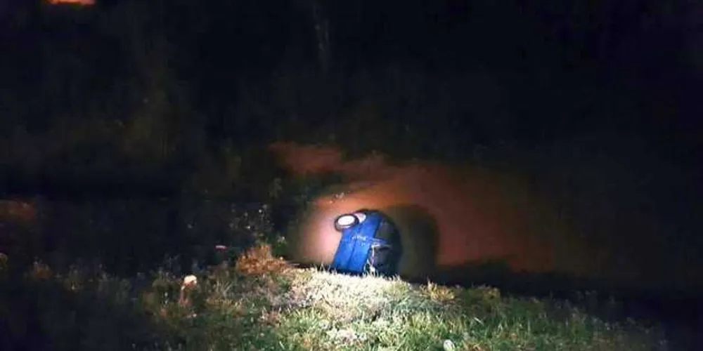 Acidente aconteceu na noite desta quarta-feira em Mallet, a 142 quilômetros de Ponta Grossa | Divulgação/PRF