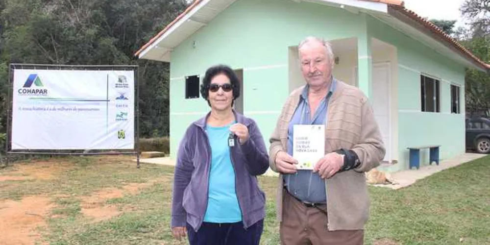 Imagem ilustrativa da imagem Entrega de casas beneficia famílias da área rural de PG