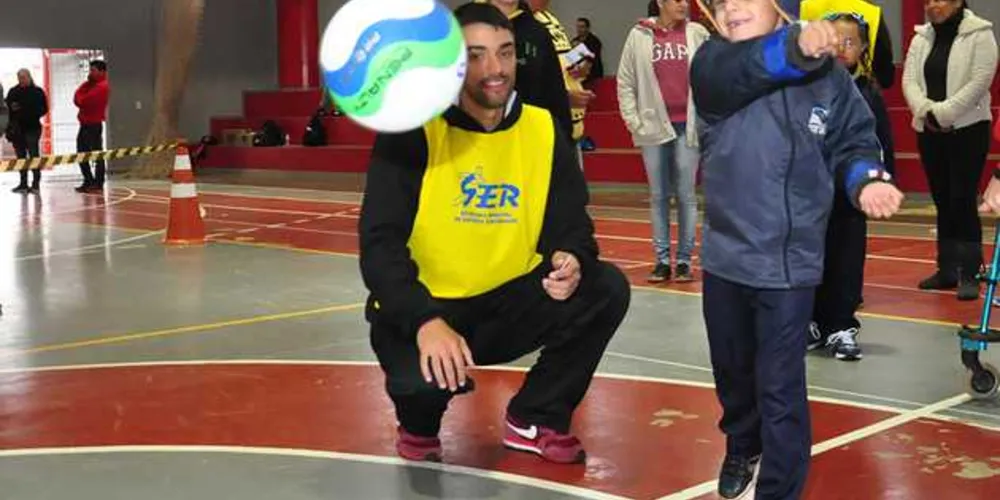  Evento é voltado para alunos com deficiências físicas, intelectual, paralisia cerebral e síndrome de Down