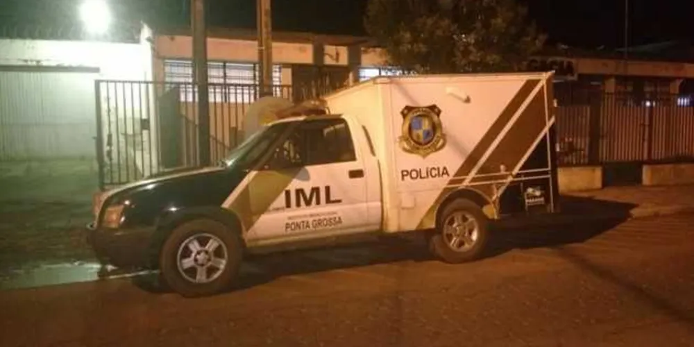 Corpo foi encaminhado ao Instituo Médico Legal (IML) de Ponta Grossa | Bruno Gomes/Arquivo