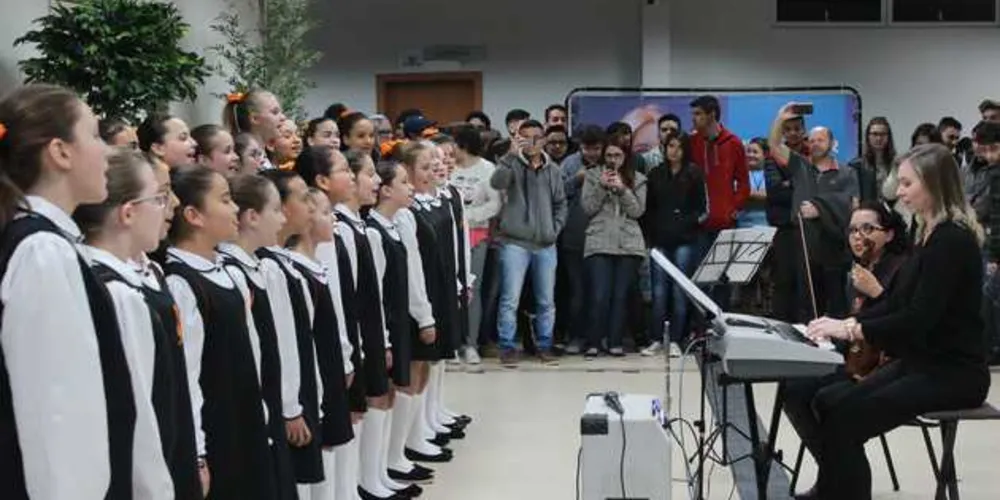 Imagem ilustrativa da imagem Meninas Cantoras de PG realizam apresentações durante a semana