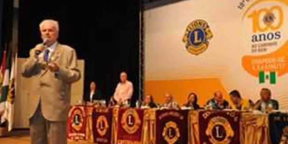 Lions Clube completa 100 anos/ Foto: Facebook    