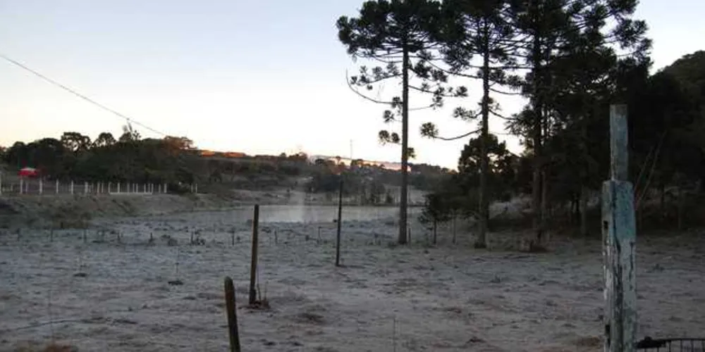 Imagem ilustrativa da imagem PG tem sábado gelado. Frio continua domingo