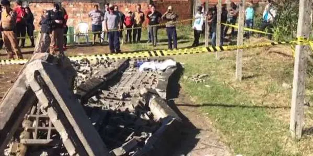 Crianças brincavam ao redor e uma delas esbarrou no muro | Catve