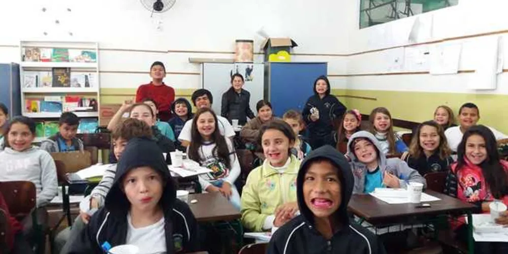 4º e 5º anos trabalharam com a temática da saúde oral