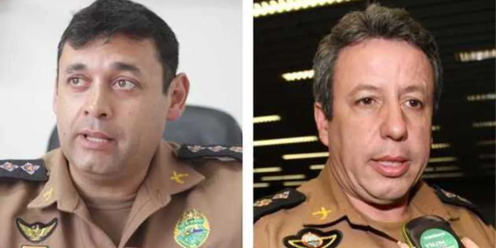Edmauro Assunção e João Jorge dos Santos Júnior comandam unidades da Policia Militar