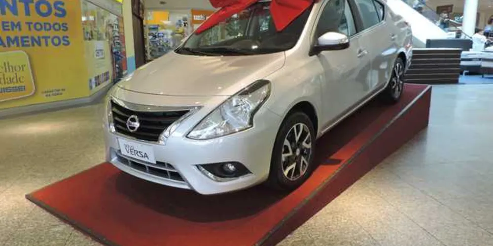 Imagem ilustrativa da imagem Palladium sorteia Nissan Versa na próxima terça-feira
